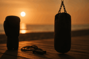 pad work vs heavy bag